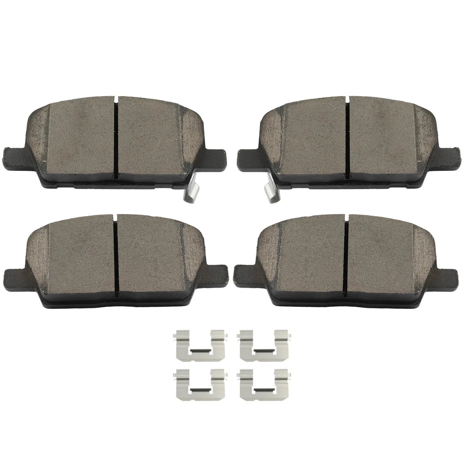 Set of 4 Front Rear Ceramic Brake Pads for Buick Encore, Chevrolet Trax (2018–2022)