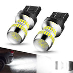 2X 7443 7444 7440 LED Backup Reverse Light Bulb 6000K White