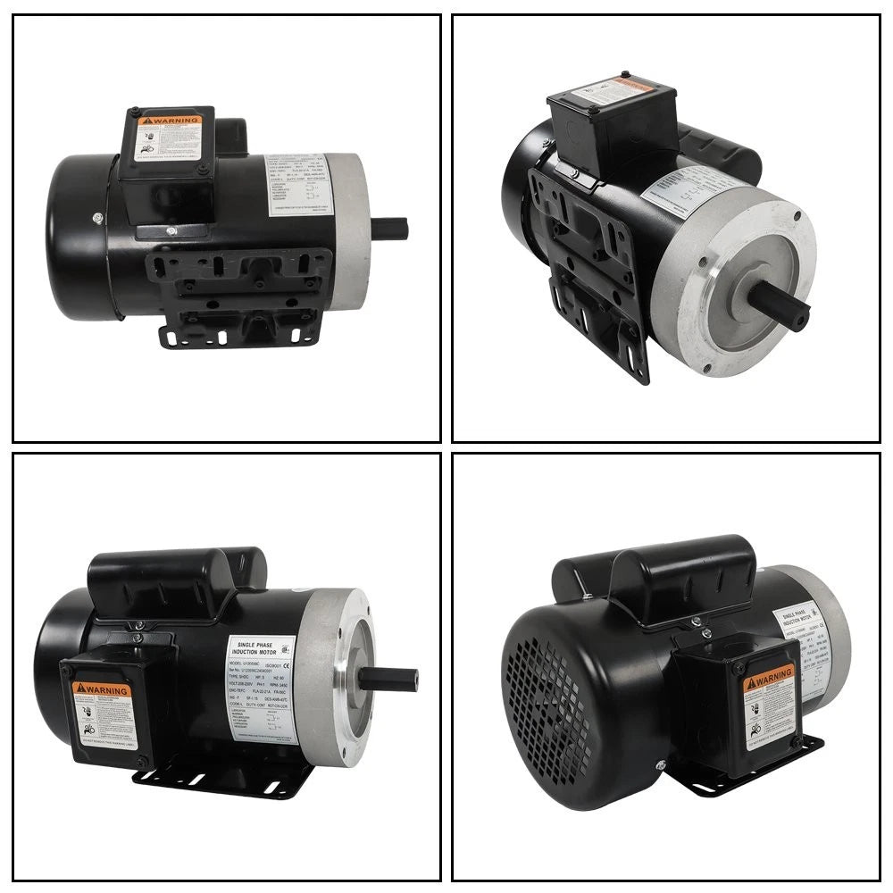 5HP Electric Motor for Various Applications (208-230V, 3450RPM)