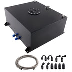 20 Gallon Aluminum Fuel Cell Tank with Cap & Sender Kit for Hot Rod
