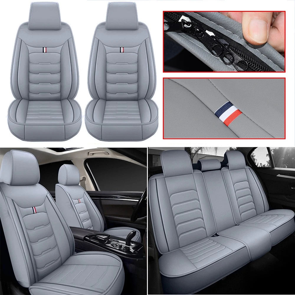 Full Set Leather Car Seat Covers for Toyota (5-Seats)