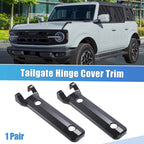 1 Pair Rear Door Tailgate Hinge Cover Trim for Ford Bronco (2021–2024)