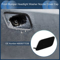 Front Left Washer Nozzle Cover Cap for Audi Q7 (2017–2019) 1 Pcs Black