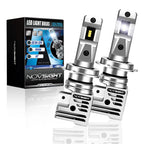 2X H7 LED Headlight Bulbs for NOVSIGHT (6500K, 12000LM)