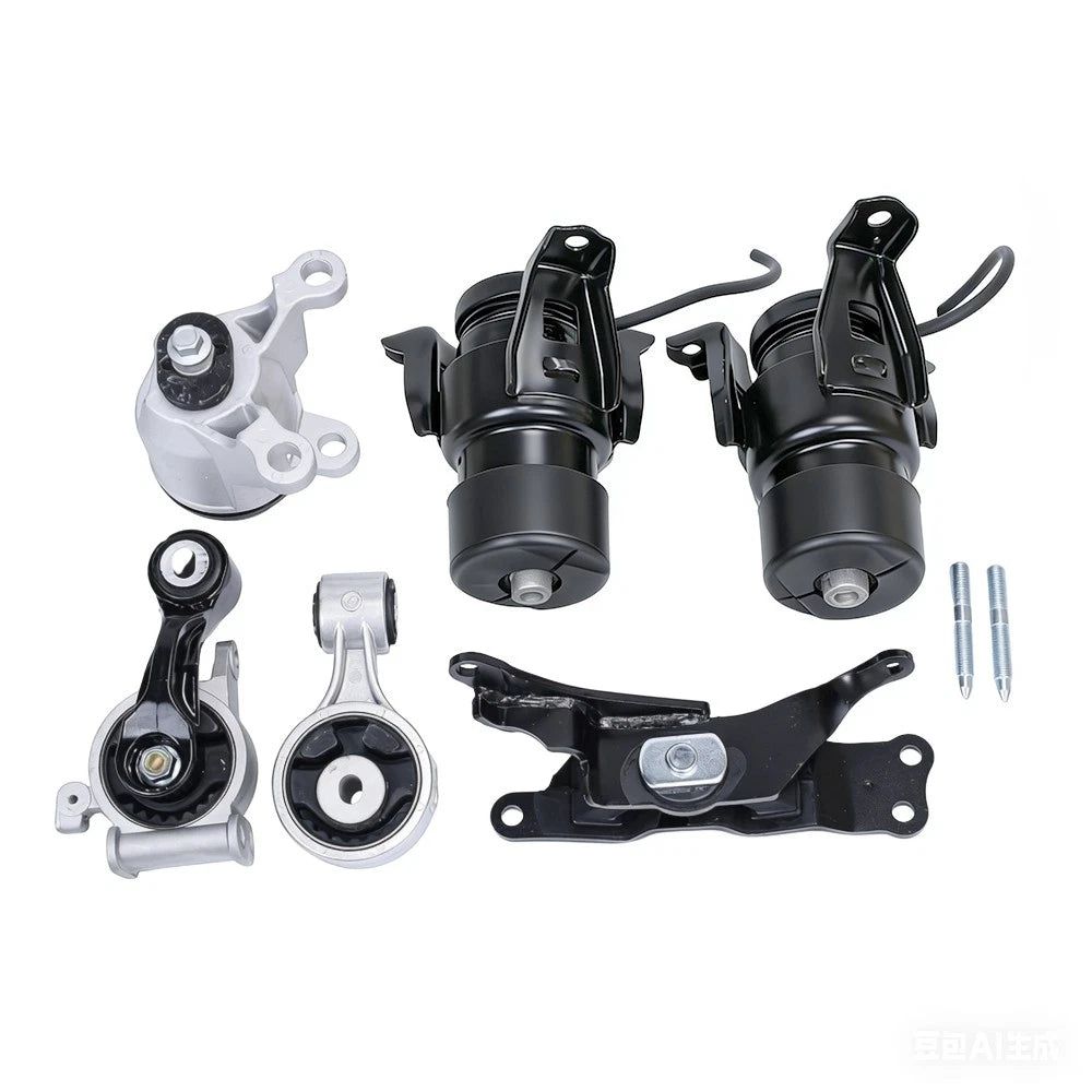 6PCS Motor, Transmission & Torque Strut Mount for Nissan Murano/Quest (2009–2014)