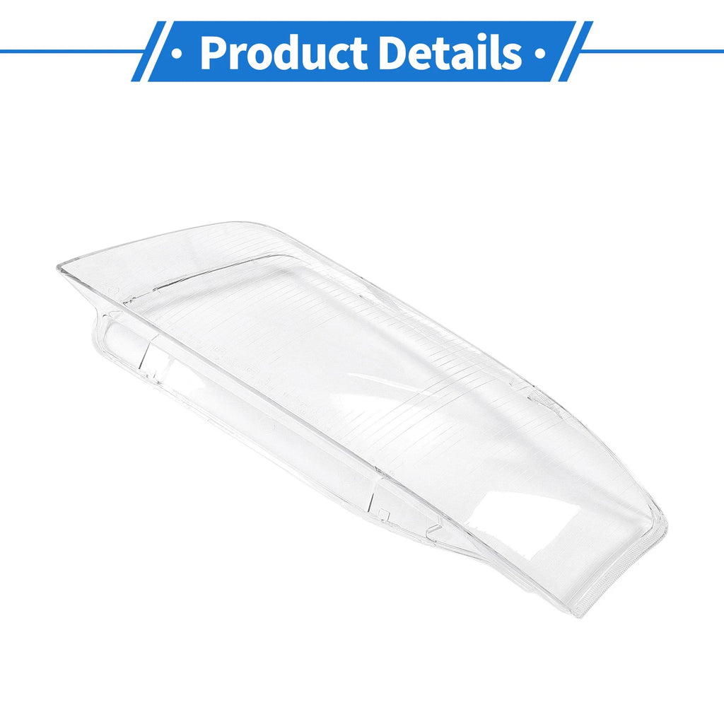 1 Pc Headlight Lens Cover for Audi A6 (1998–2002) Clear