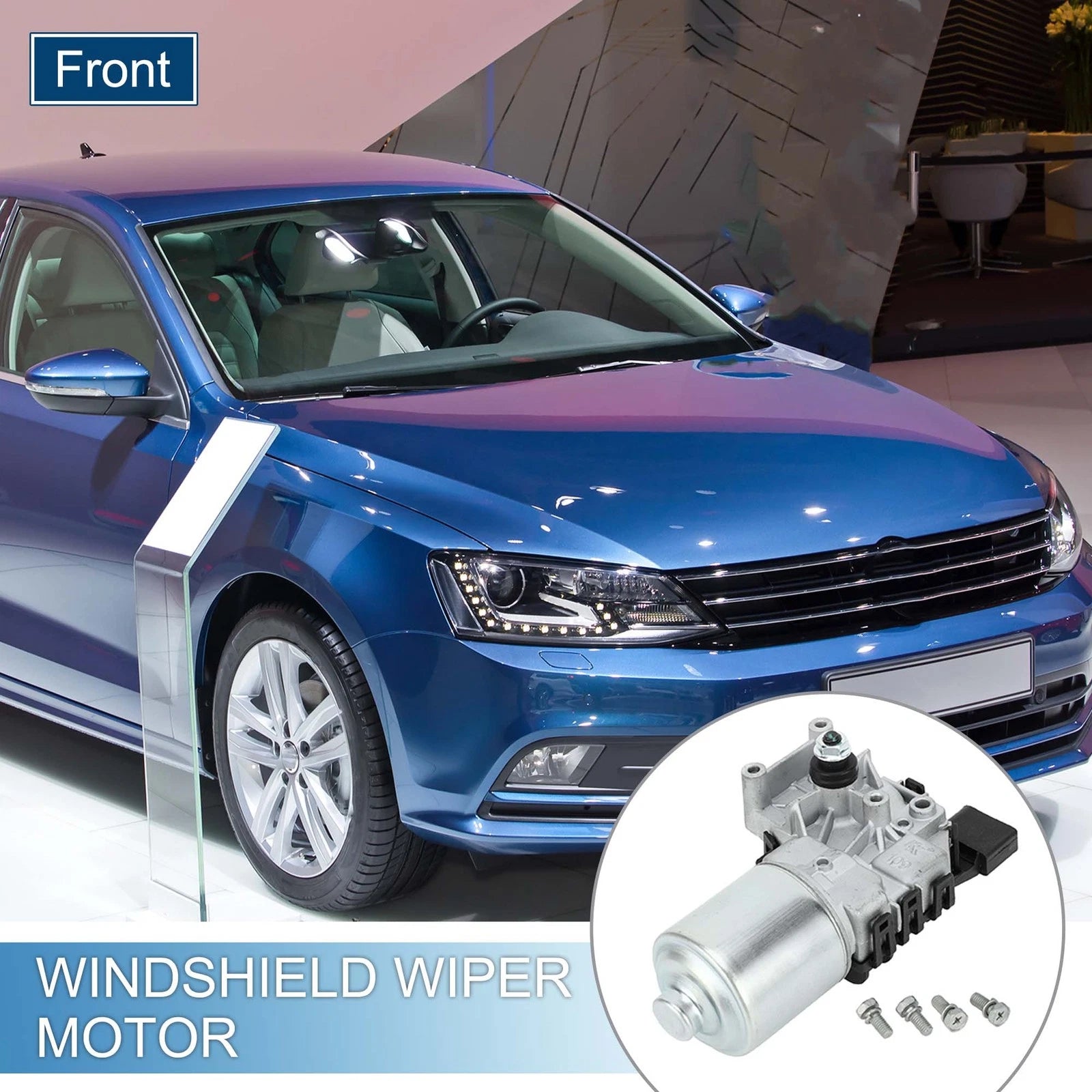 Front Windshield Wiper Motor for Volkswagen Jetta (2011–2015) No. 6R1955119A