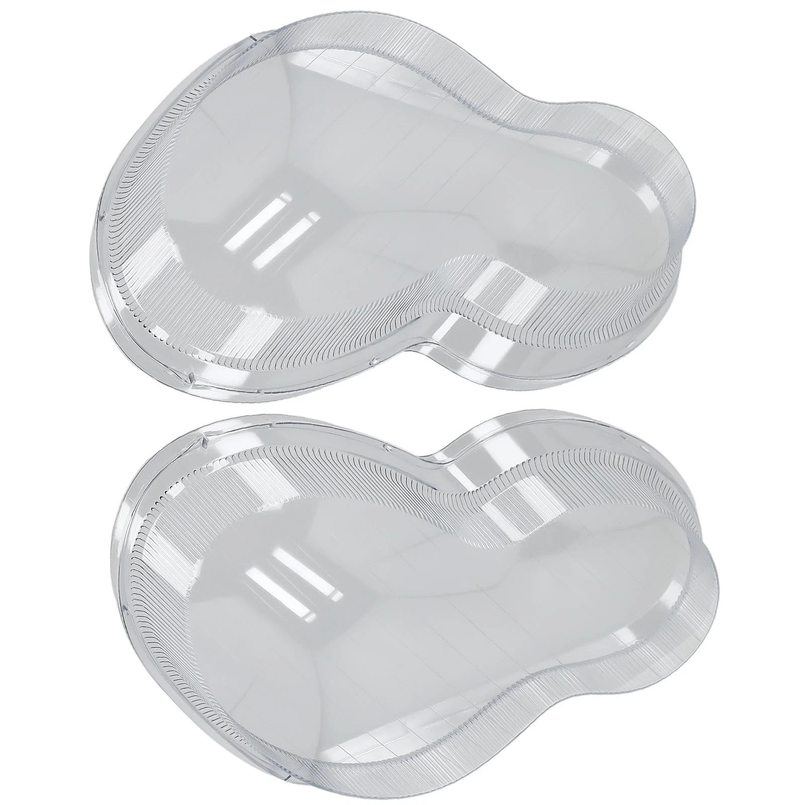 Pair Headlamp Lens Cover for Mercedes Benz C-Class (2001–2007)
