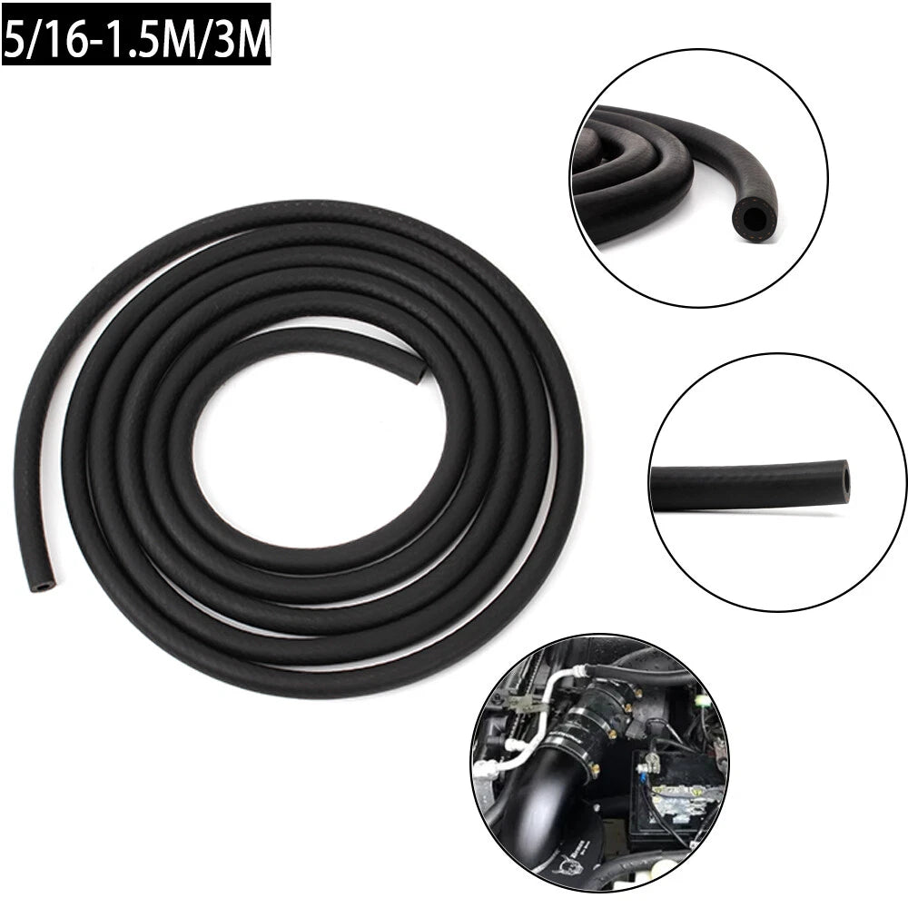 5/16" Nitrile Rubber EFI Fuel Injection Line Hose for Gas (Flexible)