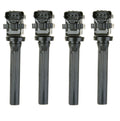 Set of 4 Delphi Direct Ignition Coils for Chevy Tracker Suzuki Aerio Vitara (1999–2005)