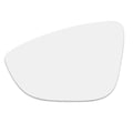 Mirror Glass Left Driver Side for Volkswagen CC (2009–2017)