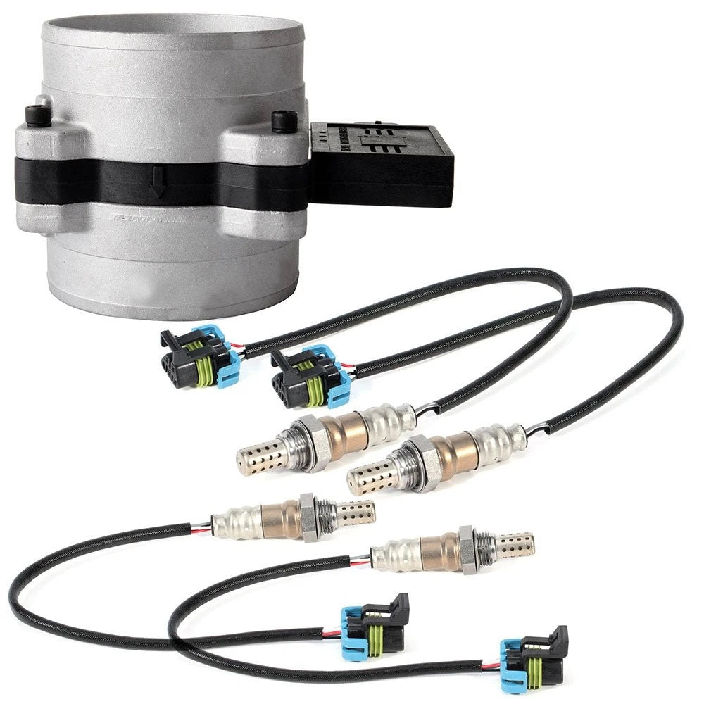 Set of 4 Oxygen O2 Sensors & Mass Airflow MAF for GMC C2500 C3500