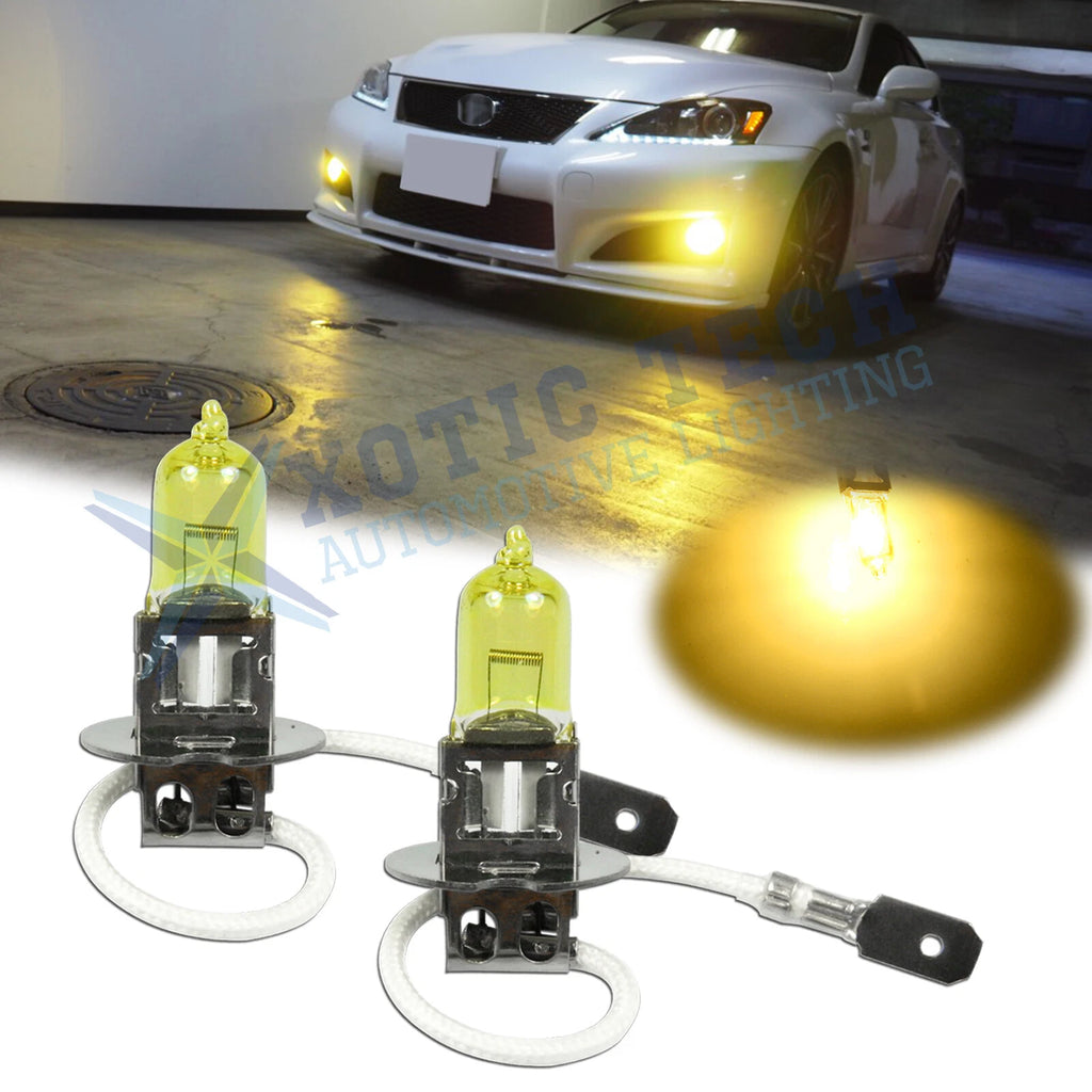 2x H3 55W Halogen Fog Light Bulb Conversion Kit for Toyota (2018–2024)