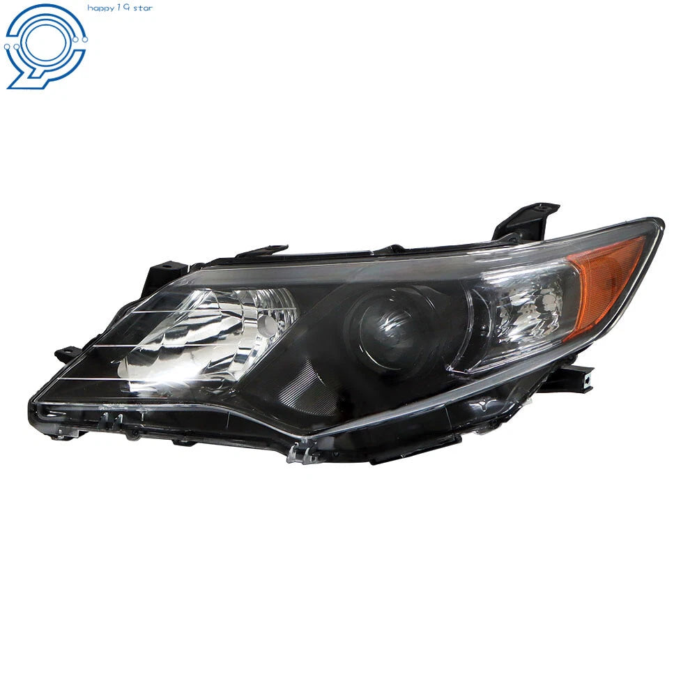 Projector Headlights Assembly for Toyota Camry (2012–2014) Black Pair