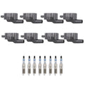 Set of 8 Ignition Coils & Bosch Iridium Spark Plugs for F-250 SuperDuty (1999–2003)