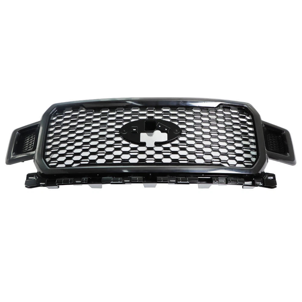 Front Radiator Grille Assembly for Ford F-150 (2018â2020) Shadow Black