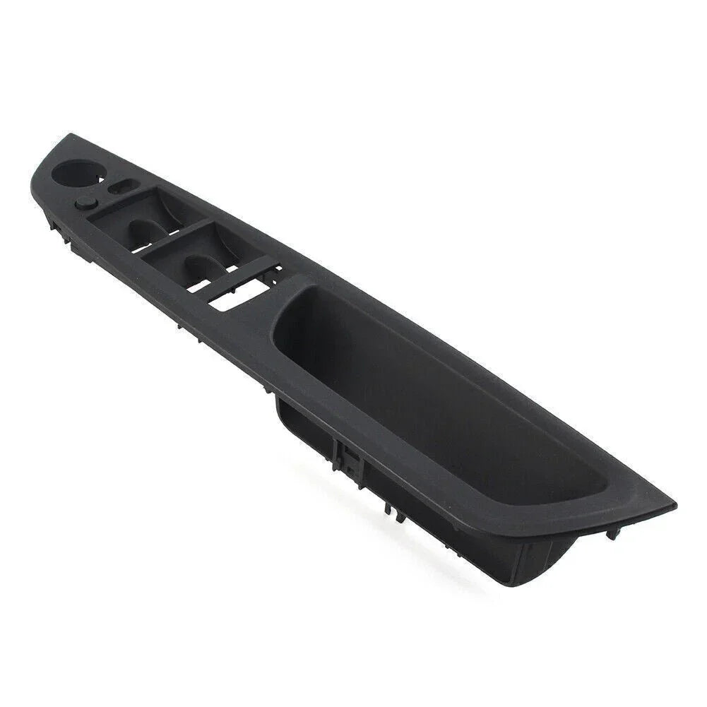 Inner Door Handle Trim Cover for BMW X5 X6 E70 RHD Matte Black (2007-2013)