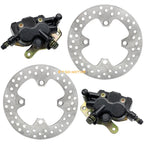 Front Brake Calipers & Rotor Disc for Kawasaki Brute Force 650 750 (2003–2023)