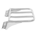 Chrome Detachable Rear Backrest Luggage Rack for Harley Softail Fatboy Dyna