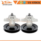 2X Spindle Assembly for MTD LT1042 (918-04456B, 918-04461A, 618-00456, 918-04456A)