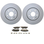 Front Brake Kit with 276mm Coated Rotors & Bosch Ceramic Pads for Cruze Limited Sonic (2016–2019)