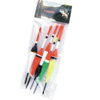 Set of 5 Paulownia Wood Fishing Floats 15g 20g for Sea Fishing