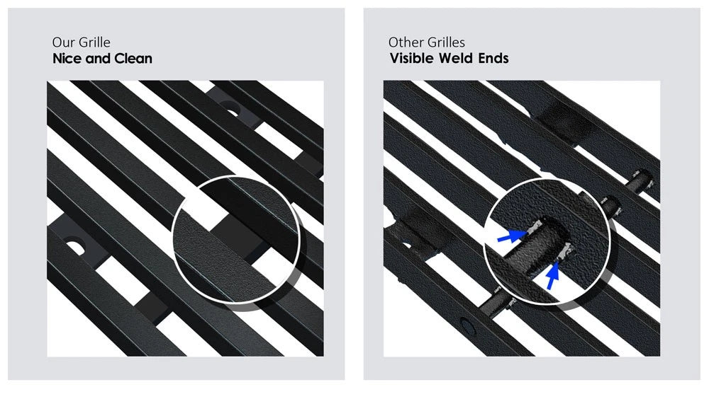 Main Upper Black Billet Grill Insert for Ford Econoline/E-Series (2008-2014)