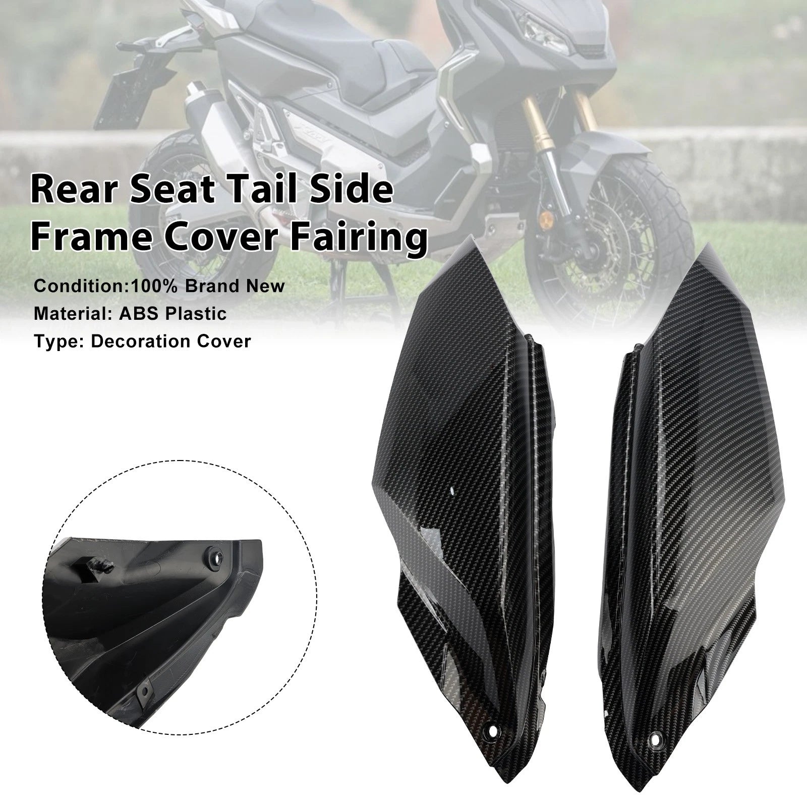 Rear Seat Tail Side Frame Cover for Honda XADV-750 (2017–2020)