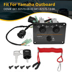 Dual Key Switch for Yamaha Outboards (6K1-82570-13-00, 6K1-82570-08-00)