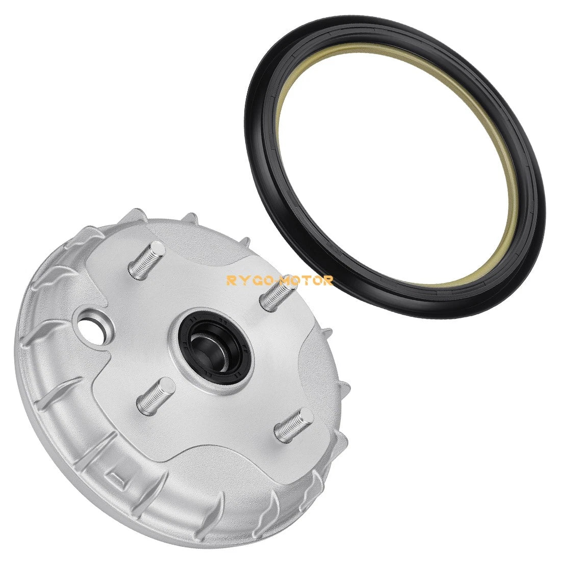 Front Brake Drum with Seal for Honda Rancher 350 TRX350TE (2000–2006)