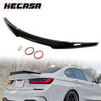 Gloss Black M4 Style Rear Trunk Spoiler for BMW G20 330i M340i G80 M3 (2019–2025)