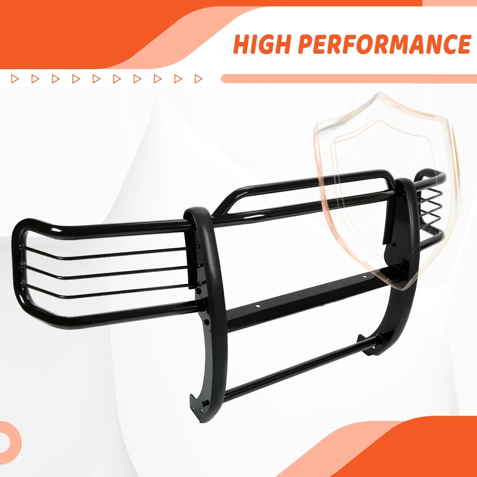 Steel Brush Grille Guard Bumper Bar for Ford Ranger/Mazda B-Series (2001–2012)