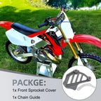 Sprocket Cover Guard + Chain Guide Case Saver for Honda CR125R (1998–2007)
