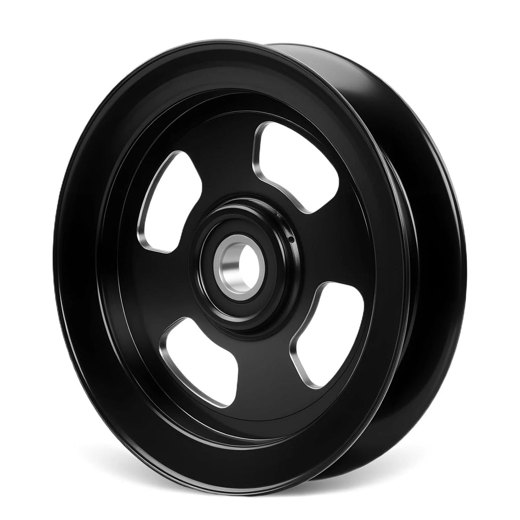 Deck Flat Idler Pulley for Exmark Lazer Z, Toro Titan (132-9425, 103-8743, 116-4668)