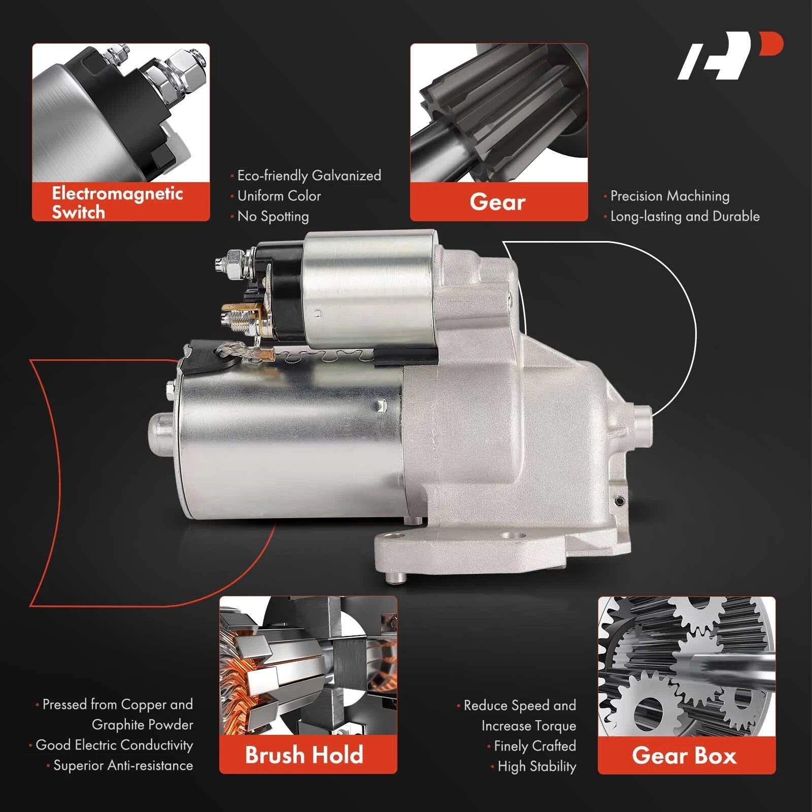 Starter Motor for Ford Taurus Mercury Sable (2001-2005) V6 3.0L