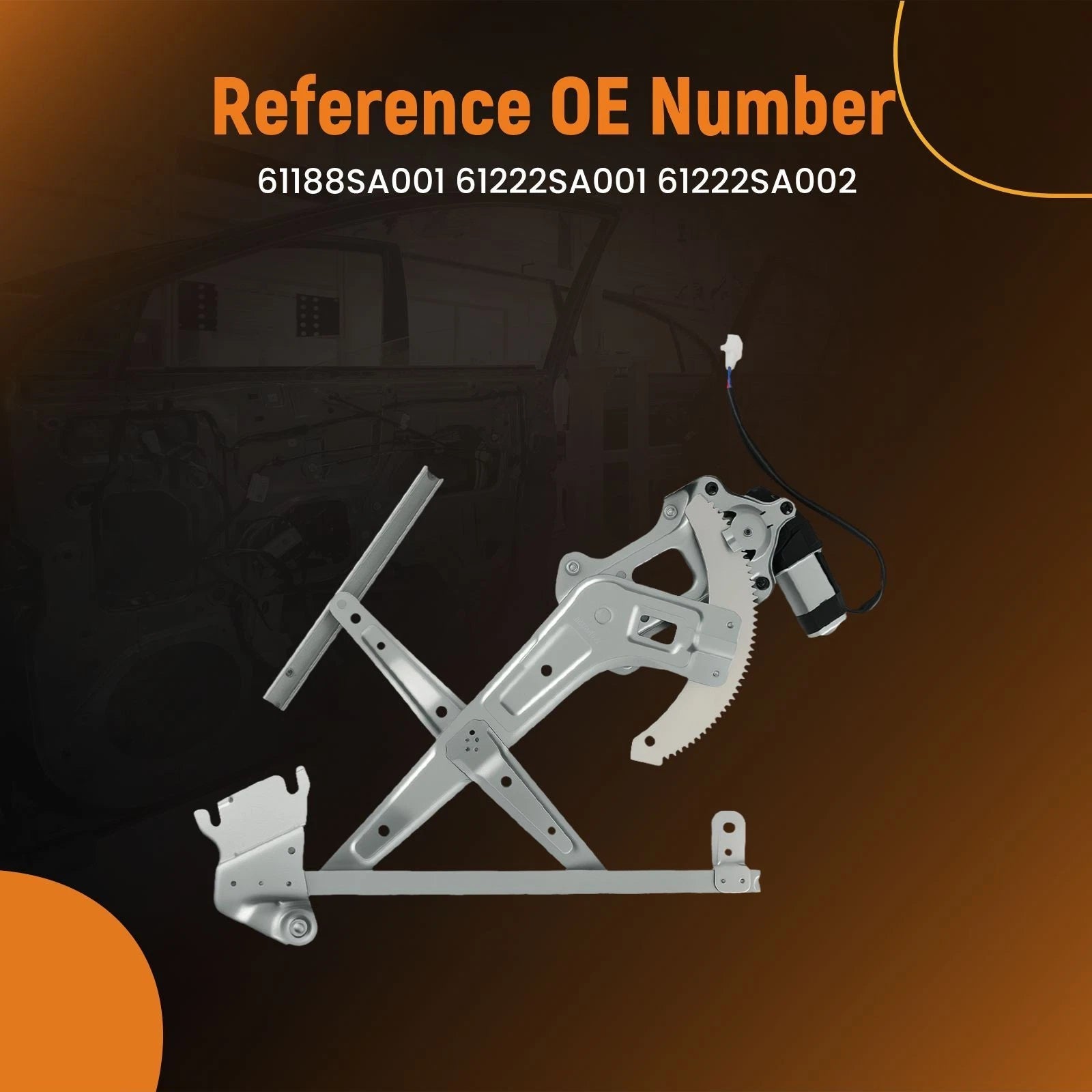 Electric Window Regulator Assembly for Subaru Forester (2003–2008)