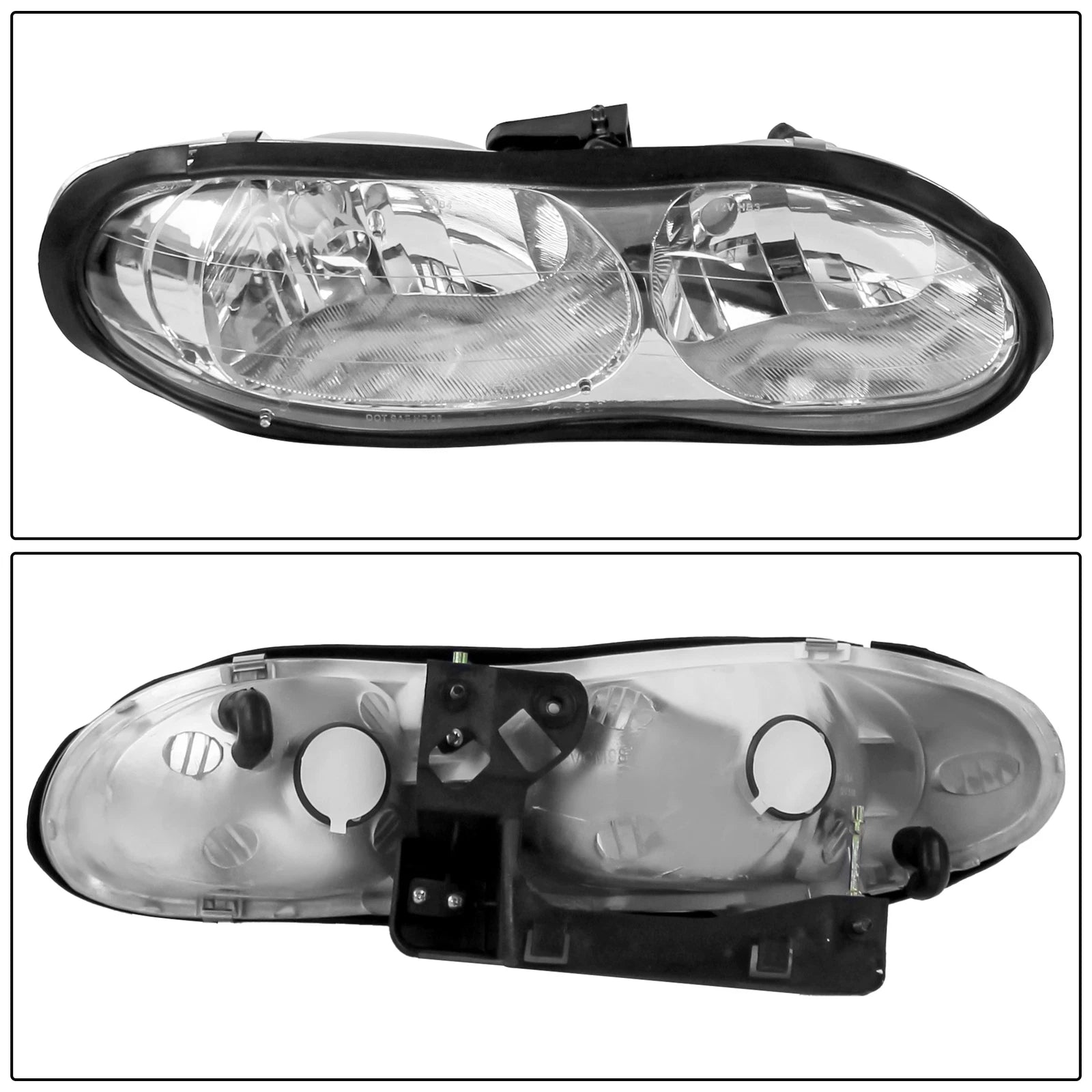 Pair Headlights for Chevrolet Camaro (1998-2002)