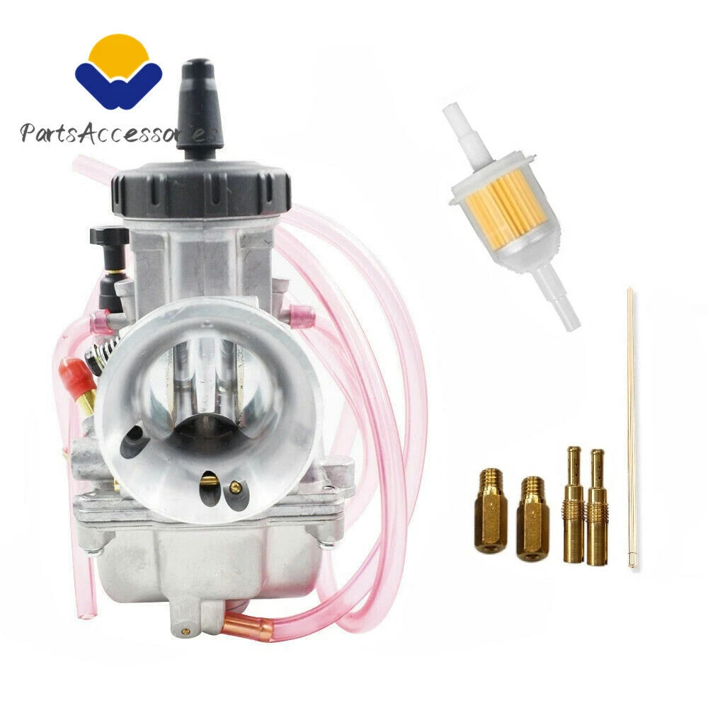 016-148 Carburetor + Throttle Cable for Keihin PWK 33mm