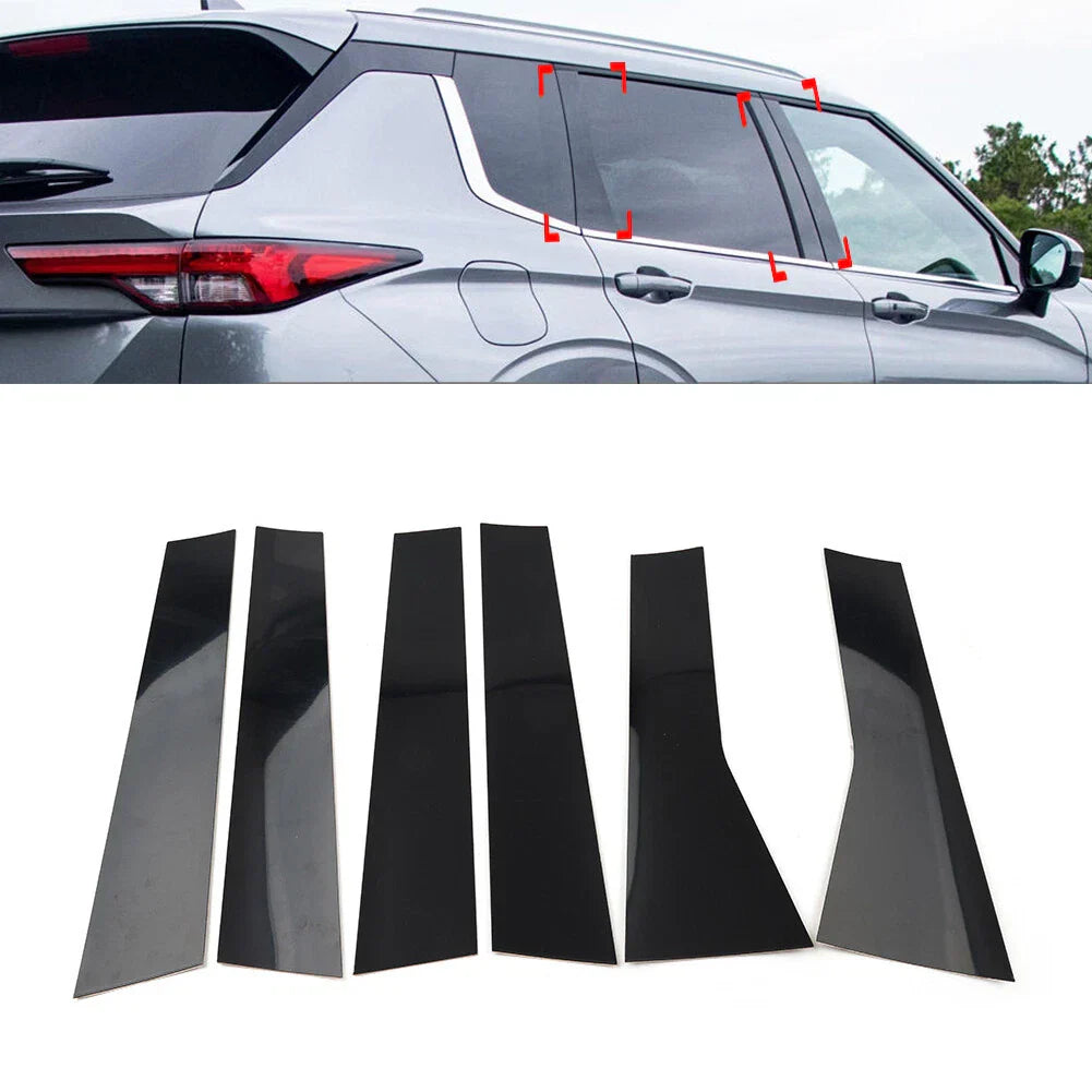 Pillar Post Window Trim Covers for Mitsubishi Outlander (2022-2024)