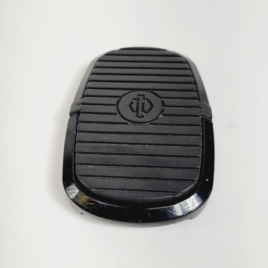 Genuine OEM Black Rubber Brake Pedal Pad for Harley Touring FL Softail Dyna (1986–2023)