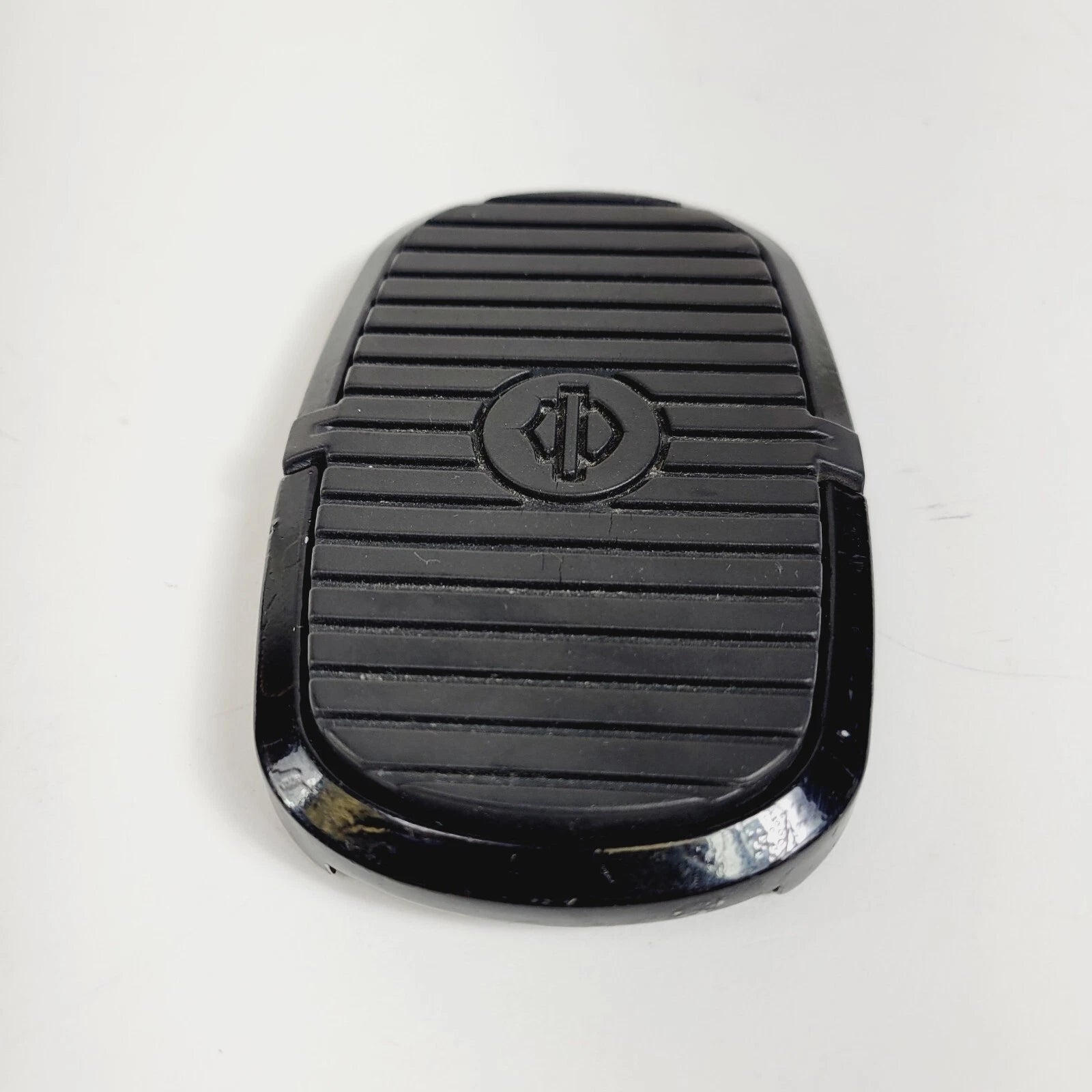 Genuine OEM Black Rubber Brake Pedal Pad for Harley Touring FL Softail Dyna (1986–2023)