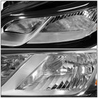 Left Side Headlight for Chevy Traverse (2013–2017) OE Style Black Housing