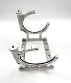 Polished Billet Aluminum NOS Single Bottle Bracket Holder for Universal (All Years)