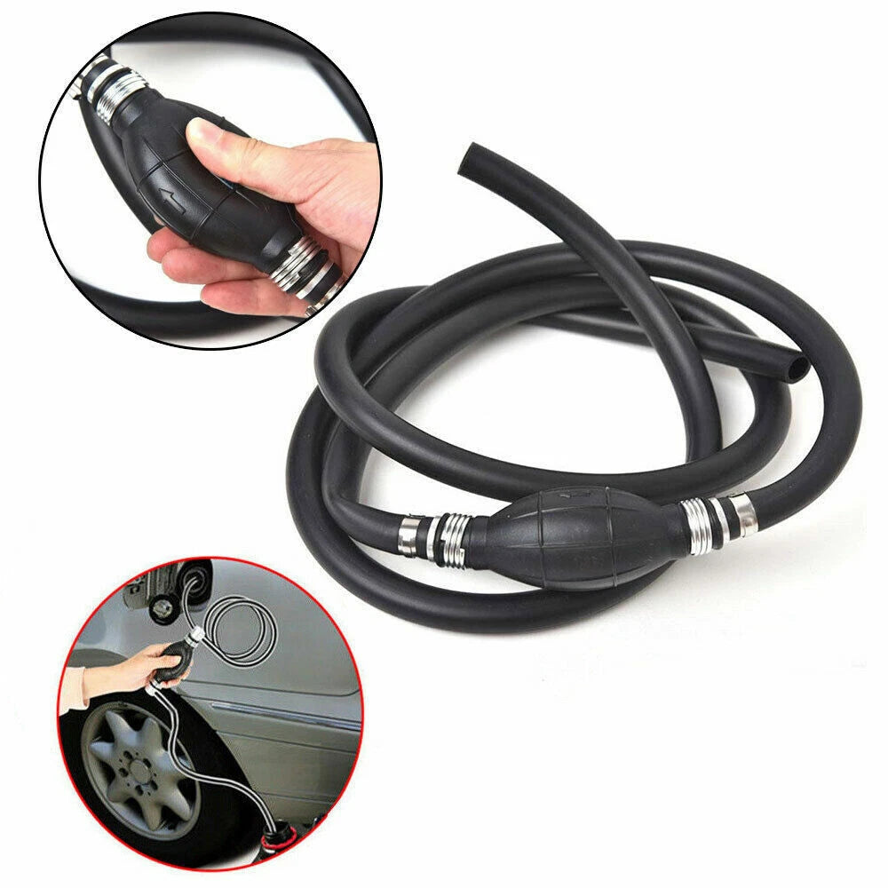 3/8" Fuel Hose Line Assembly with Primer Bulb for Marine Outboard Motors