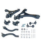8pc Suspension Kit Control Arm Tie Rod Ends for Honda Civic 2006–2011