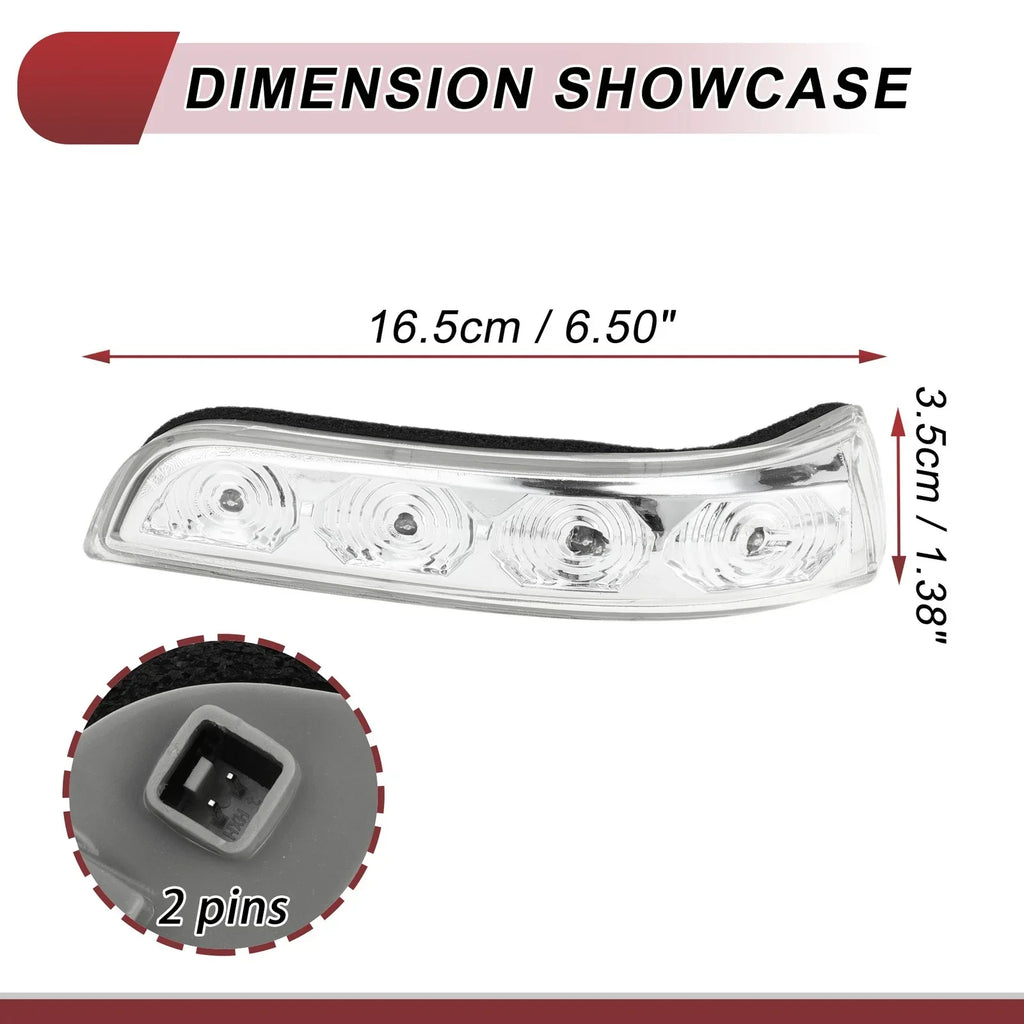 Turn Signal Light for Hyundai Elantra 2017-2020 Left Gray Clear