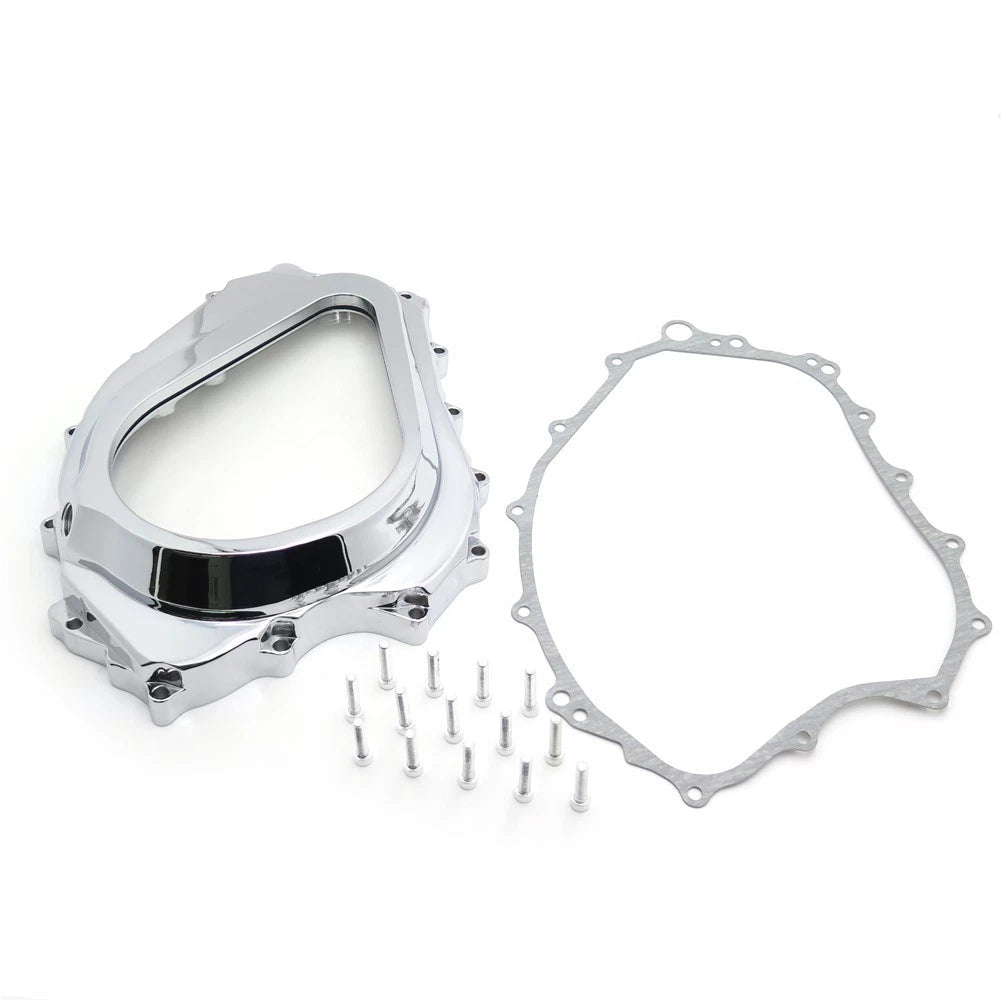 Chrome Custom Clutch Engine Cover for Honda CBR 1000RR (2004–2007) w/ gasket