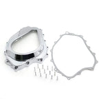 Chrome Custom Clutch Engine Cover for Honda CBR 1000RR (2004–2007) w/ gasket