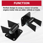 Motor Mounts for Universal LS Engine Swap (LS1, LS2, LS3, LS6, LS7)