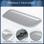 Front Left Washer Nozzle Cover Cap for Honda Accord VIII (2011–2013) Silver Tone